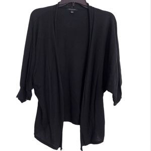 Banana Republic cardigan waterfall sweater black